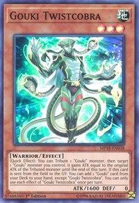 Gouki Twistcobra [2018 Mega-Tins Mega Pack] [MP18-EN038] | Gear Gaming Fayetteville