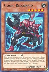 Gouki Riscorpio [2018 Mega-Tins Mega Pack] [MP18-EN040] | Gear Gaming Fayetteville