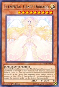 Elemental Grace Doriado [2018 Mega-Tins Mega Pack] [MP18-EN128] | Gear Gaming Fayetteville