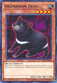 Desmanian Devil [2018 Mega-Tins Mega Pack] [MP18-EN191] | Gear Gaming Fayetteville