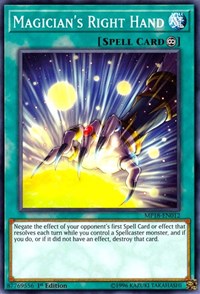 Magician's Right Hand [2018 Mega-Tins Mega Pack] [MP18-EN012] | Gear Gaming Fayetteville