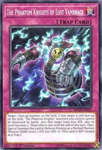 The Phantom Knights of Lost Vambrace [2018 Mega-Tins Mega Pack] [MP18-EN021] | Gear Gaming Fayetteville