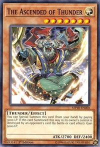 The Ascended of Thunder [2018 Mega-Tins Mega Pack] [MP18-EN060] | Gear Gaming Fayetteville