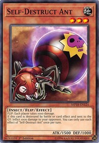 Self-Destruct Ant [2018 Mega-Tins Mega Pack] [MP18-EN124] | Gear Gaming Fayetteville