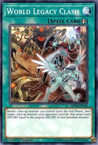 World Legacy Clash [2018 Mega-Tins Mega Pack] [MP18-EN140] | Gear Gaming Fayetteville