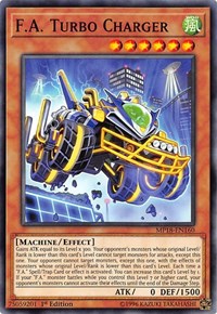 F.A. Turbo Charger [2018 Mega-Tins Mega Pack] [MP18-EN160] | Gear Gaming Fayetteville