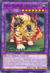 Amazoness Pet Liger [2018 Mega-Tins Mega Pack] [MP18-EN166] | Gear Gaming Fayetteville