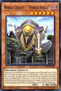 World Legacy - "World Shield" [2018 Mega-Tins Mega Pack] [MP18-EN184] | Gear Gaming Fayetteville