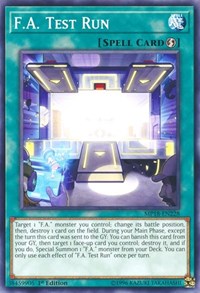 F.A. Test Run [2018 Mega-Tins Mega Pack] [MP18-EN228] | Gear Gaming Fayetteville