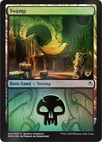 Swamp - Golgari (A05) [Launch Party & Release Event Promos] | Gear Gaming Fayetteville