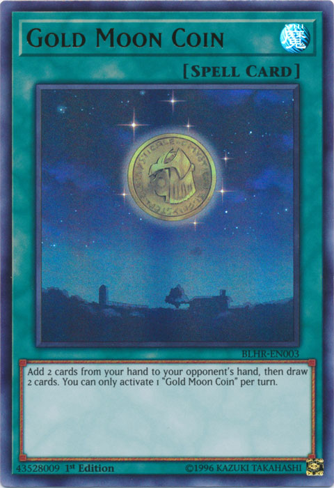 Gold Moon Coin [BLHR-EN003] Ultra Rare | Gear Gaming Fayetteville