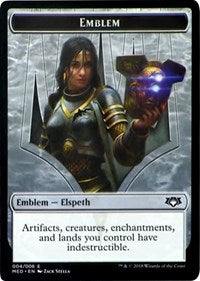 Emblem - Elspeth, Knight-Errant [Mythic Edition: Guilds of Ravnica] | Gear Gaming Fayetteville