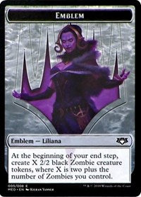 Emblem - Liliana, the Last Hope [Mythic Edition: Guilds of Ravnica] | Gear Gaming Fayetteville