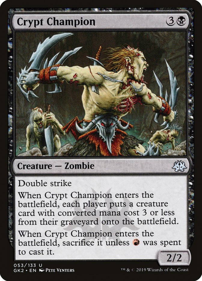 Crypt Champion [Ravnica Allegiance Guild Kit] | Gear Gaming Fayetteville