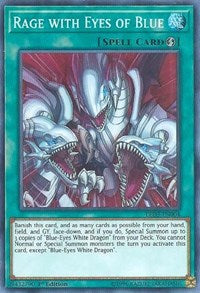 Rage with Eyes of Blue [Legendary Duelists: White Dragon Abyss] [LED3-EN004] | Gear Gaming Fayetteville