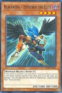 Blackwing - Zephyros the Elite [Legendary Duelists: White Dragon Abyss] [LED3-EN031] | Gear Gaming Fayetteville