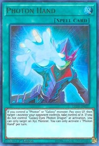 Photon Hand [Legendary Duelists: White Dragon Abyss] [LED3-EN037] | Gear Gaming Fayetteville