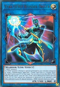 Xtra HERO Wonder Driver [Legendary Hero Decks] [LEHD-ENA37] | Gear Gaming Fayetteville