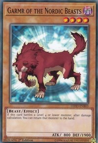 Garmr of the Nordic Beasts [Legendary Hero Decks] [LEHD-ENB03] | Gear Gaming Fayetteville