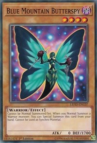 Blue Mountain Butterspy [Legendary Hero Decks] [LEHD-ENC07] | Gear Gaming Fayetteville