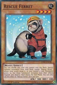 Rescue Ferret [Legendary Hero Decks] [LEHD-ENC08] | Gear Gaming Fayetteville