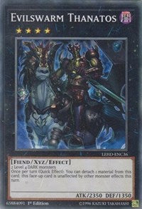 Evilswarm Thanatos [Legendary Hero Decks] [LEHD-ENC36] | Gear Gaming Fayetteville