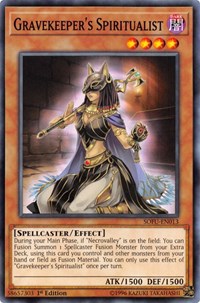 Gravekeeper's Spiritualist [Soul Fusion] [SOFU-EN013] | Gear Gaming Fayetteville