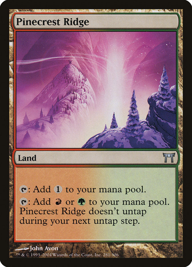 Pinecrest Ridge [Champions of Kamigawa] | Gear Gaming Fayetteville