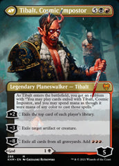 Valki, God of Lies // Tibalt, Cosmic Impostor (Borderless) [Kaldheim] | Gear Gaming Fayetteville