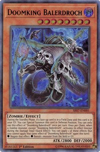 Doomking Balerdroch [Structure Deck: Zombie Horde] [SR07-EN001] | Gear Gaming Fayetteville