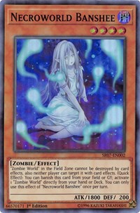 Necroworld Banshee [Structure Deck: Zombie Horde] [SR07-EN002] | Gear Gaming Fayetteville