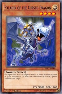 Paladin of the Cursed Dragon [Structure Deck: Zombie Horde] [SR07-EN008] | Gear Gaming Fayetteville