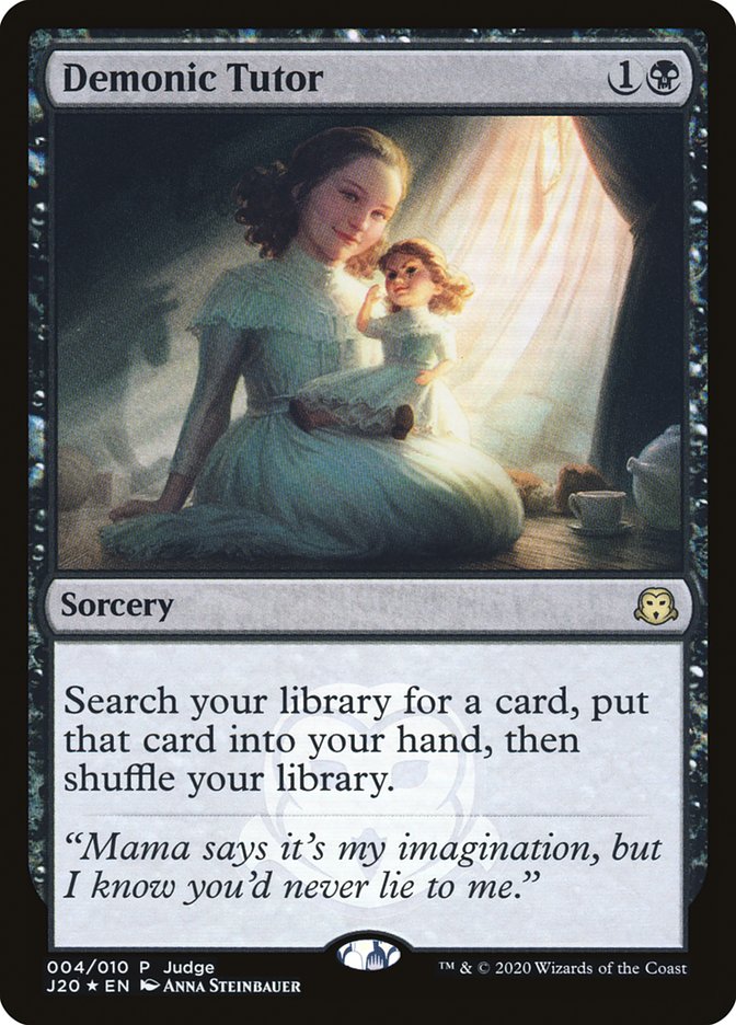 Demonic Tutor [Judge Gift Cards 2020] | Gear Gaming Fayetteville