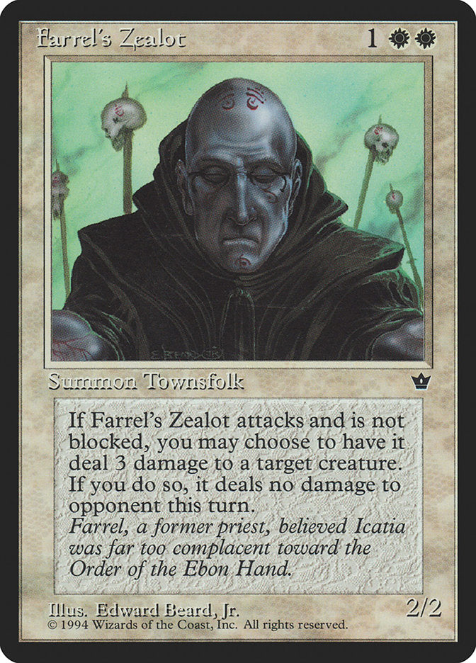 Farrel's Zealot (Edward P. Beard, Jr.) [Fallen Empires] | Gear Gaming Fayetteville