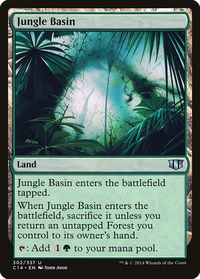 Jungle Basin [Commander 2014] | Gear Gaming Fayetteville