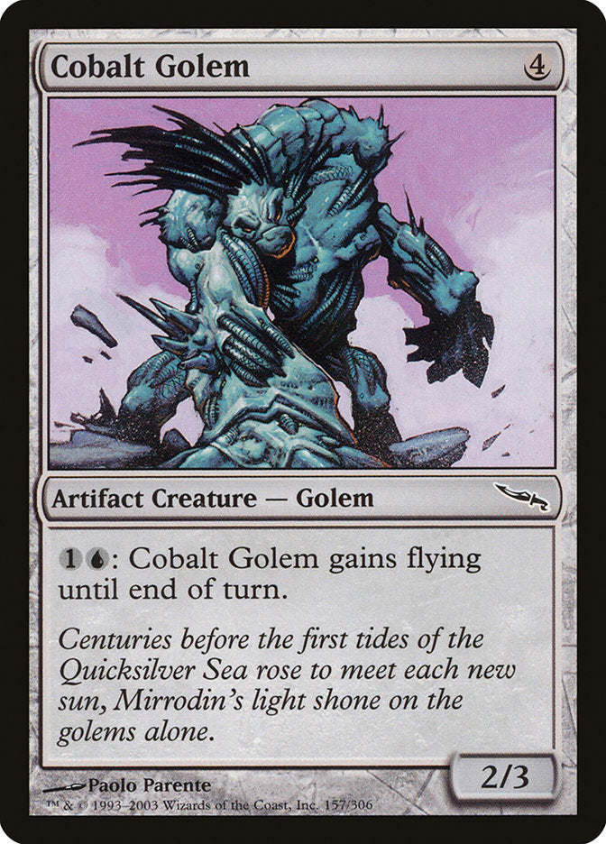 Cobalt Golem [Mirrodin] | Gear Gaming Fayetteville