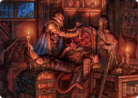 Long Rest Art Card [Dungeons & Dragons: Adventures in the Forgotten Realms Art Series] | Gear Gaming Fayetteville