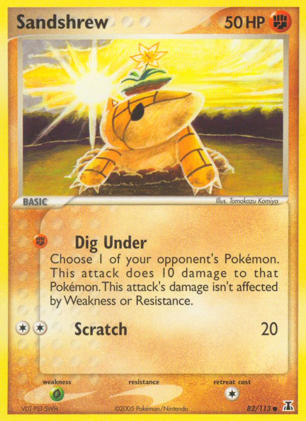 Sandshrew (82/113) [EX: Delta Species] | Gear Gaming Fayetteville