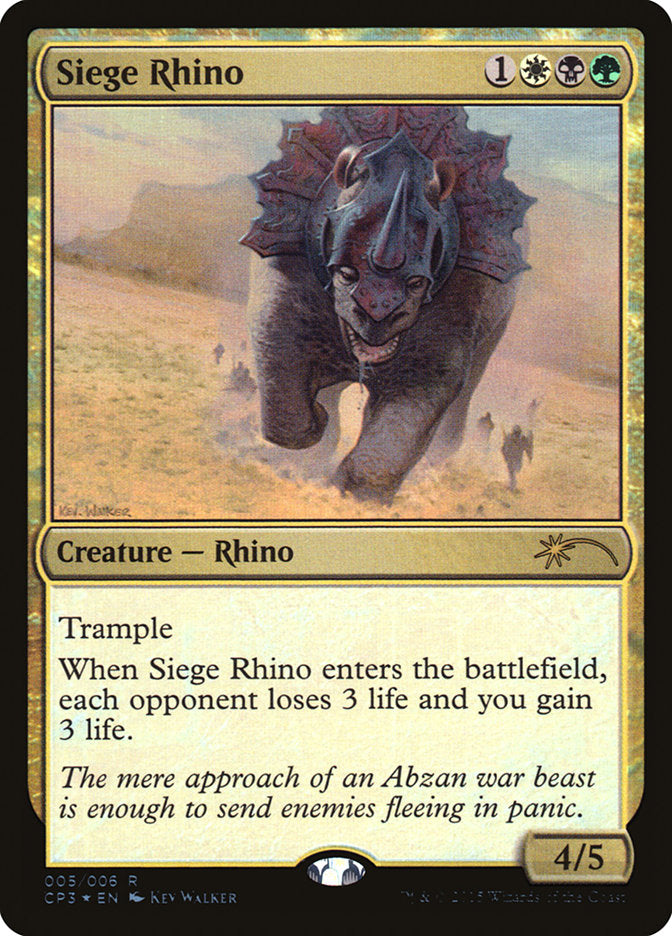 Siege Rhino [Magic Origins Clash Pack] | Gear Gaming Fayetteville