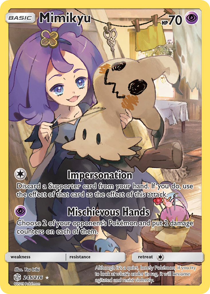 Mimikyu (245/236) [Sun & Moon: Cosmic Eclipse] | Gear Gaming Fayetteville