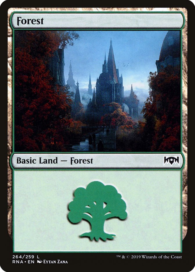 Forest (264) [Ravnica Allegiance] | Gear Gaming Fayetteville