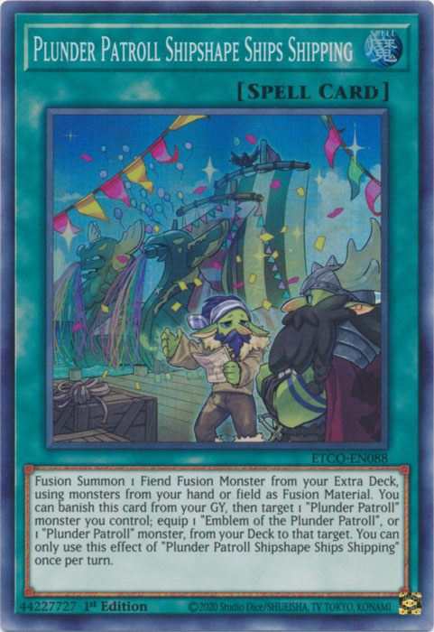 Plunder Patroll Shipshape Ships Shipping [ETCO-EN088] Super Rare | Gear Gaming Fayetteville