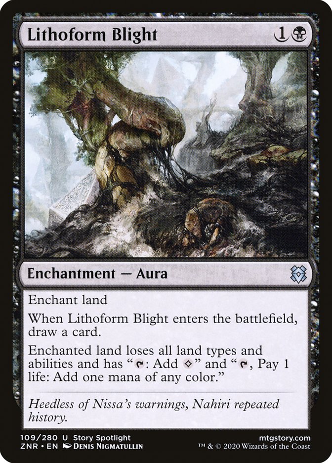 Lithoform Blight [Zendikar Rising] | Gear Gaming Fayetteville