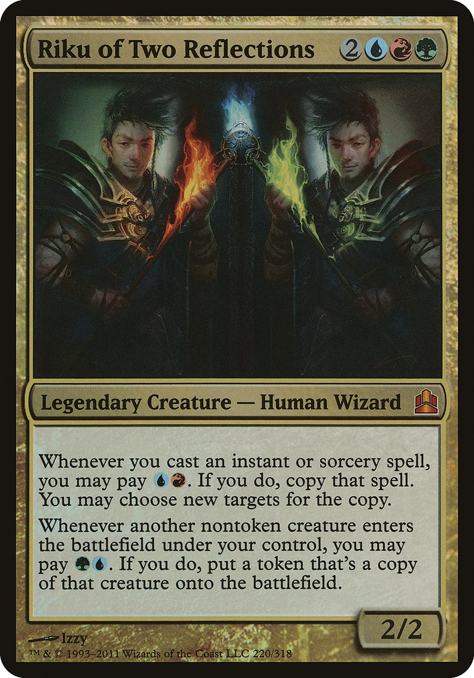 Riku of Two Reflections (Oversized) [Commander 2011 Oversized] | Gear Gaming Fayetteville