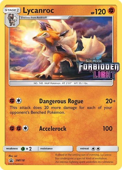 Lycanroc (SM118) (Prerelease Promo) [Sun & Moon: Black Star Promos] | Gear Gaming Fayetteville