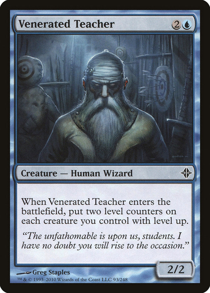 Venerated Teacher [Rise of the Eldrazi] | Gear Gaming Fayetteville