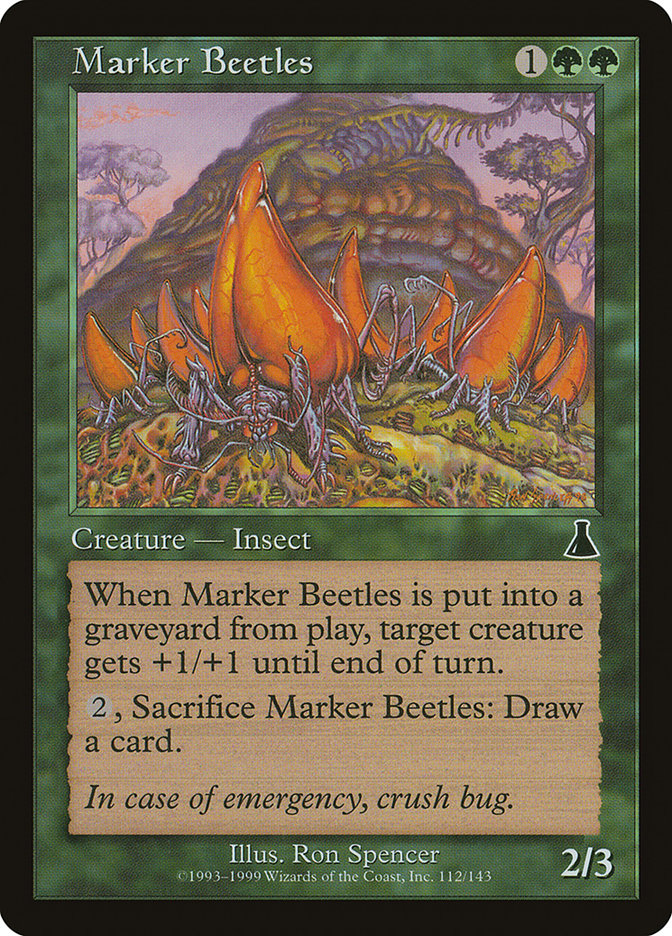 Marker Beetles [Urza's Destiny] | Gear Gaming Fayetteville