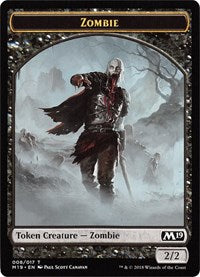 Zombie // Goblin Double-sided Token (Game Night) [Core Set 2019] | Gear Gaming Fayetteville