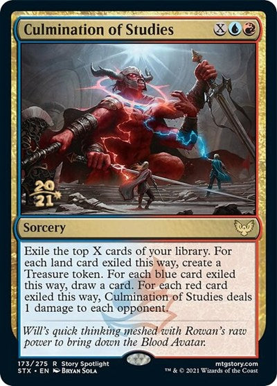 Culmination of Studies [Strixhaven: School of Mages Prerelease Promos] | Gear Gaming Fayetteville
