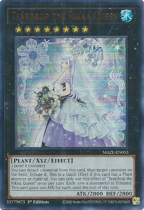 Teardrop the Rikka Queen [MAZE-EN053] Ultra Rare | Gear Gaming Fayetteville